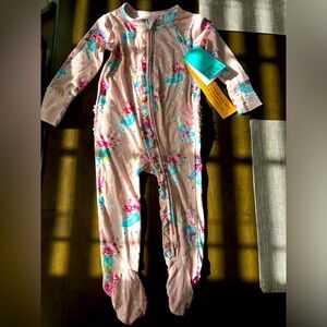 NWT posh peanut Jenny ruffled footie